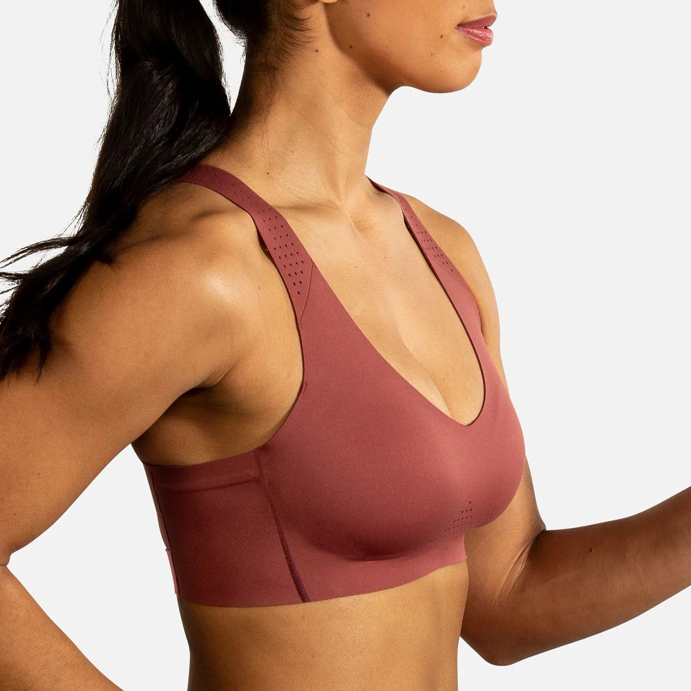 Women's Brooks Dare V Neck Run Bra 10 Women's Brooks Dare V Neck Run Bra - Image 10