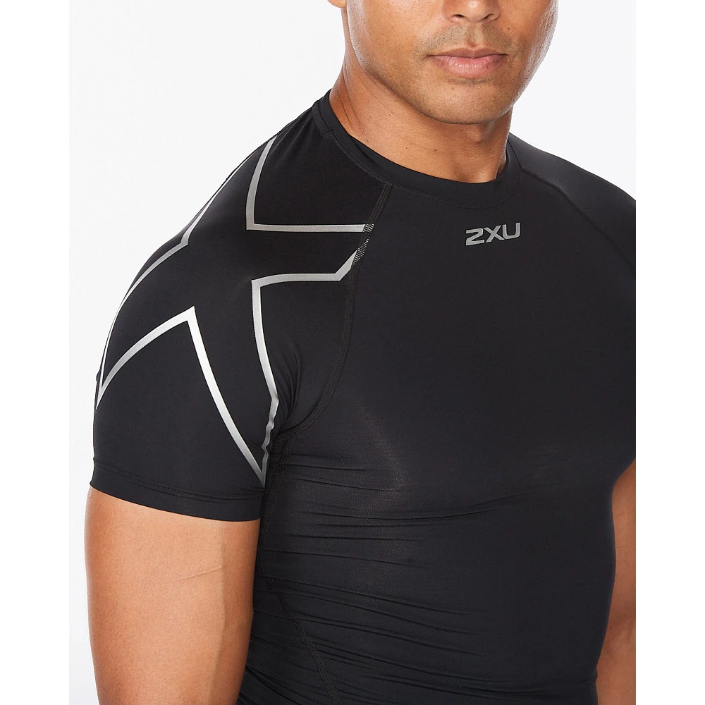 Men's 2XU Core Compression Short Sleeve Top 5 Men's 2XU Core Compression Short Sleeve Top - Image 5